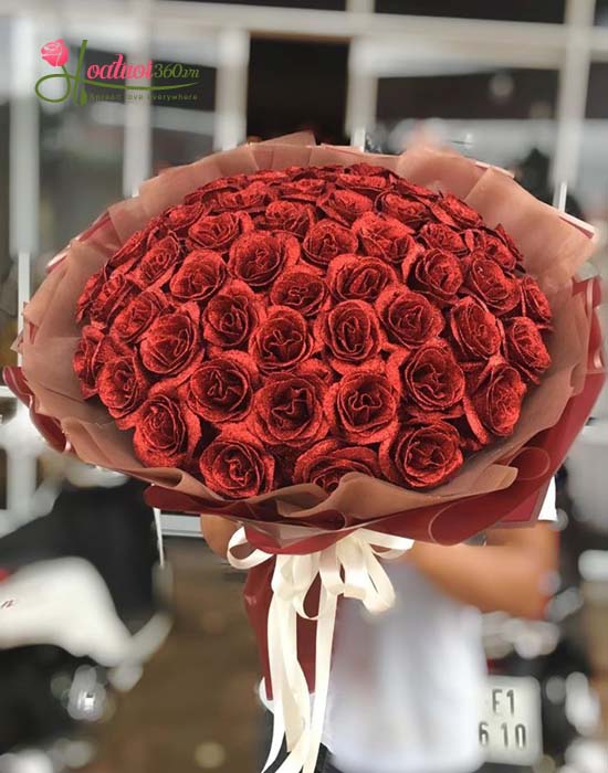 Hoa hồng sáp cực xinh dành tặng sinh nhật bạn